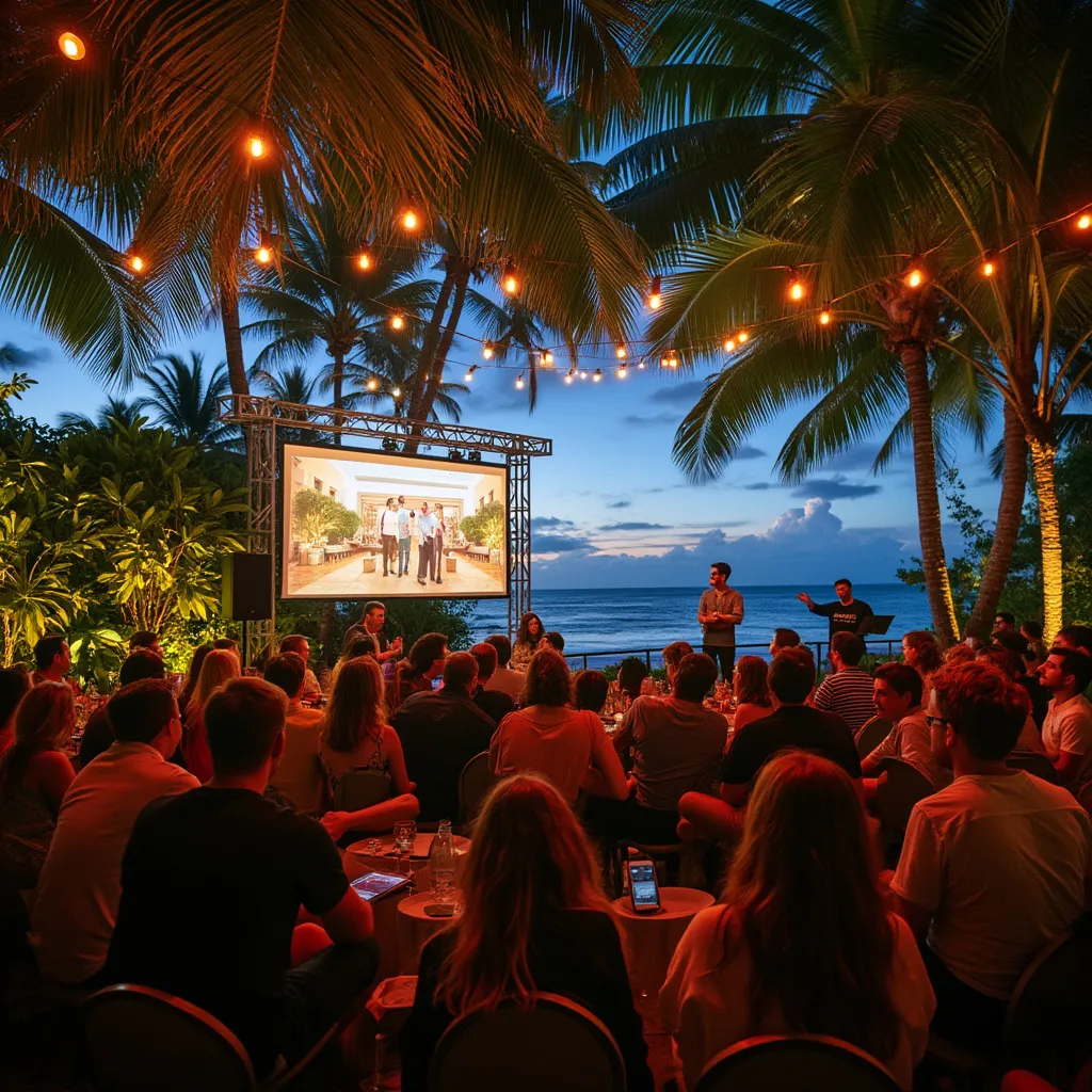 Digital nomad conference organized by our team